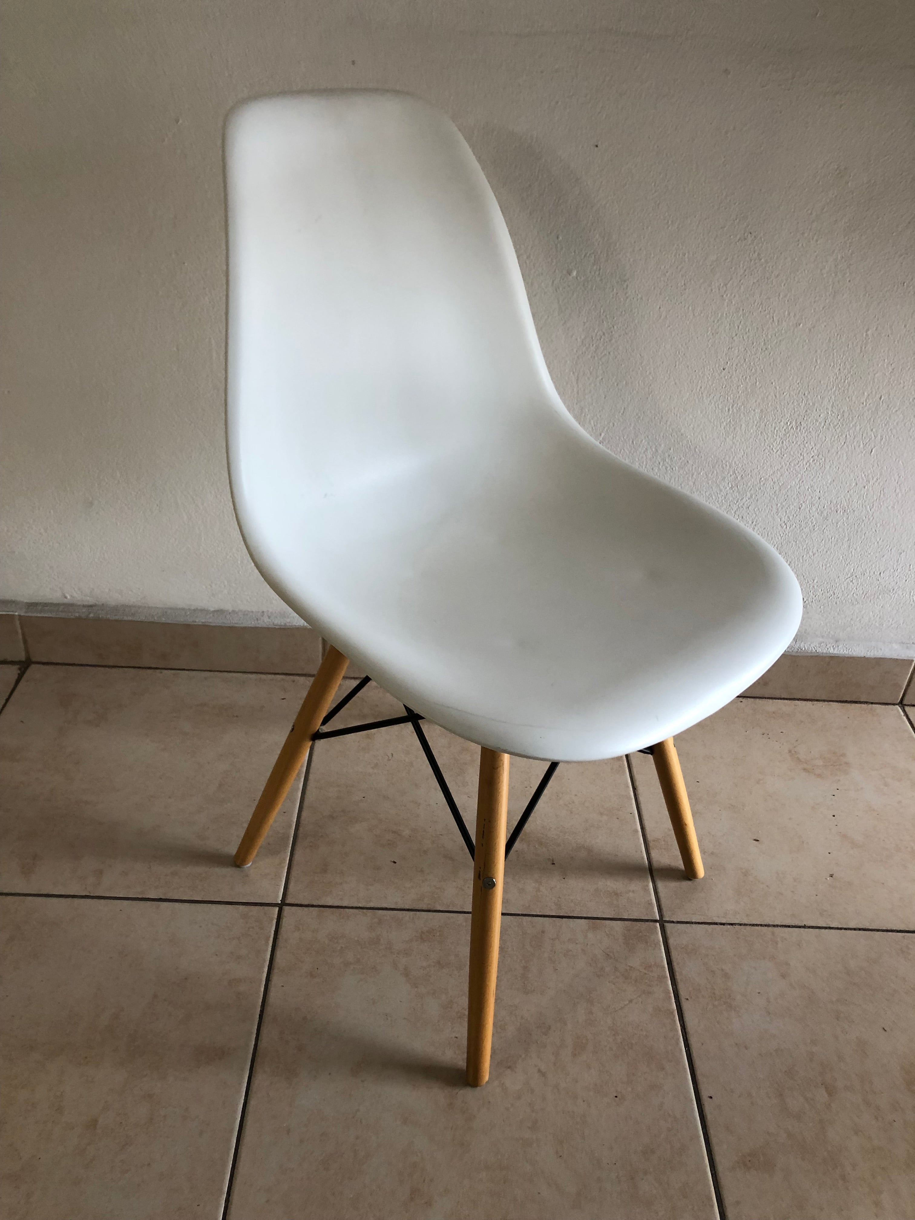 Silla Wood Blanca