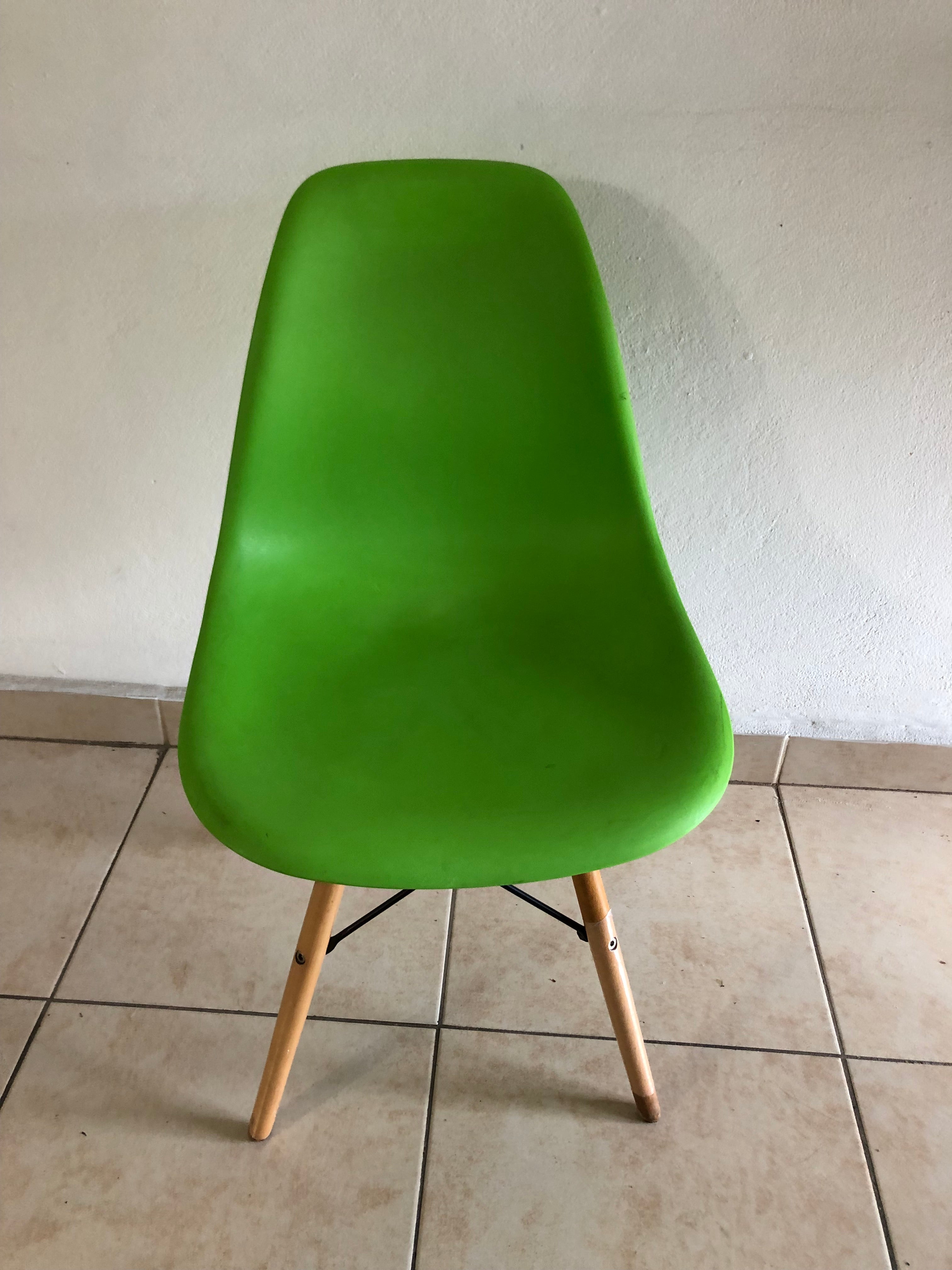Silla Wood Verde