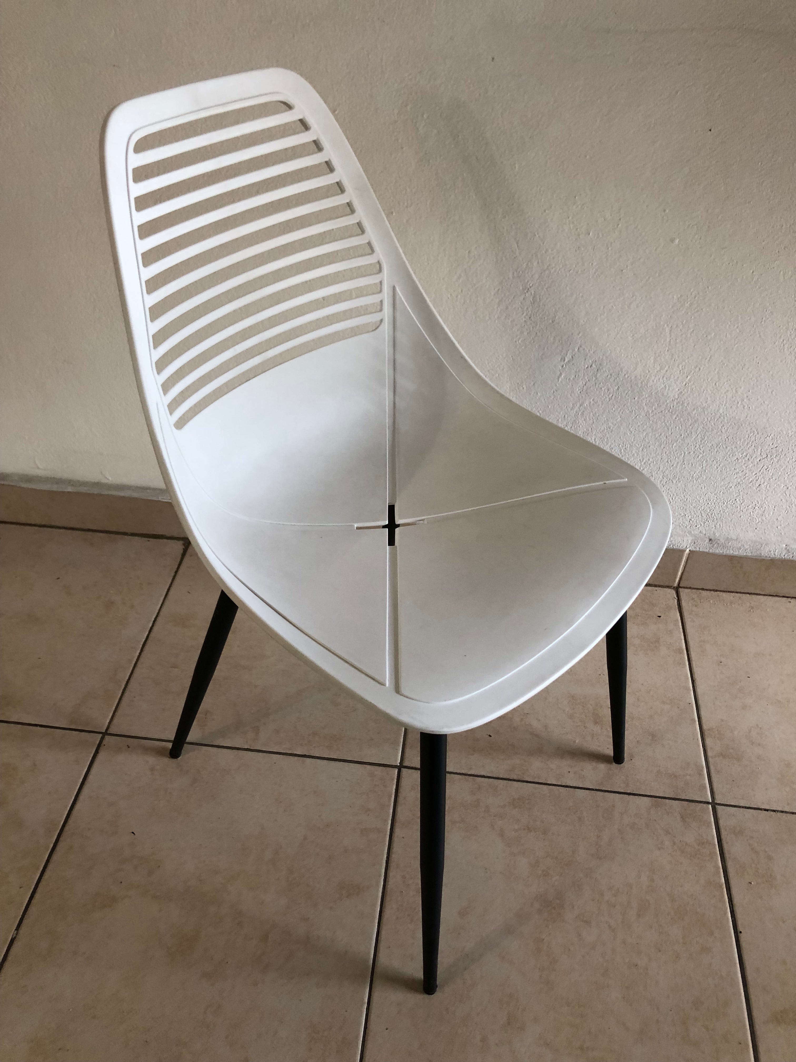 SILLA “MODERN” BLANCA