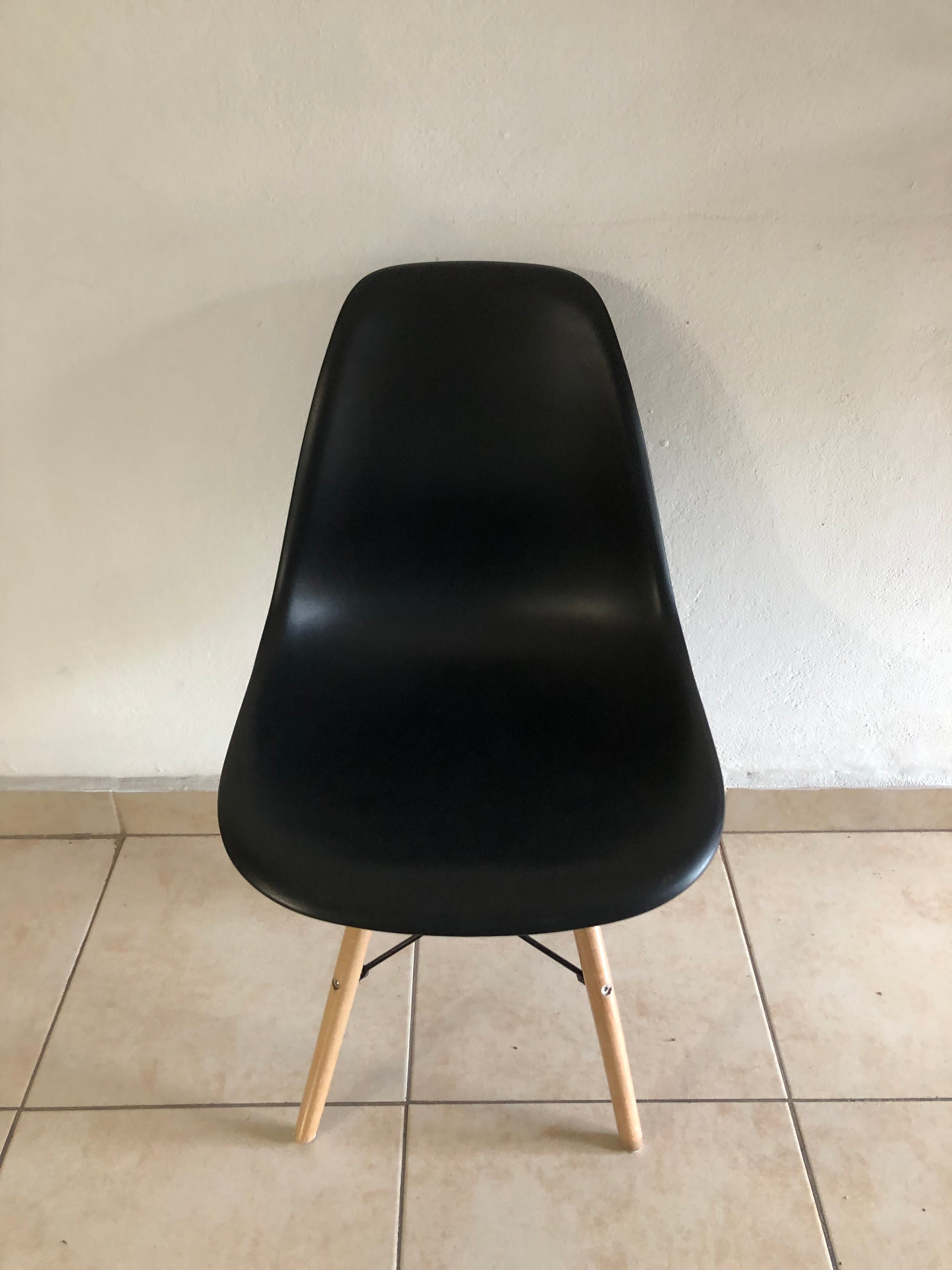 Silla Wood Negro
