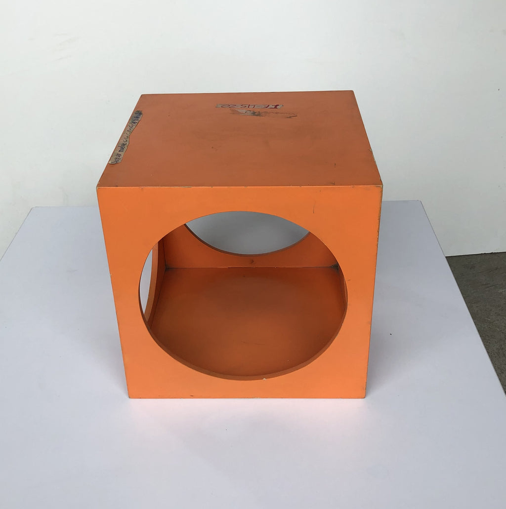Cubo | Butaca Naranja