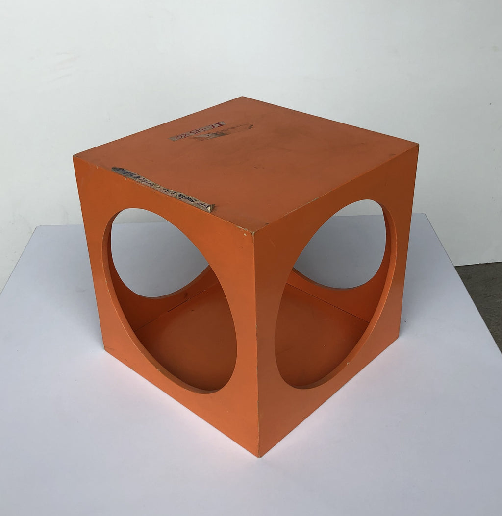 Cubo | Butaca Naranja
