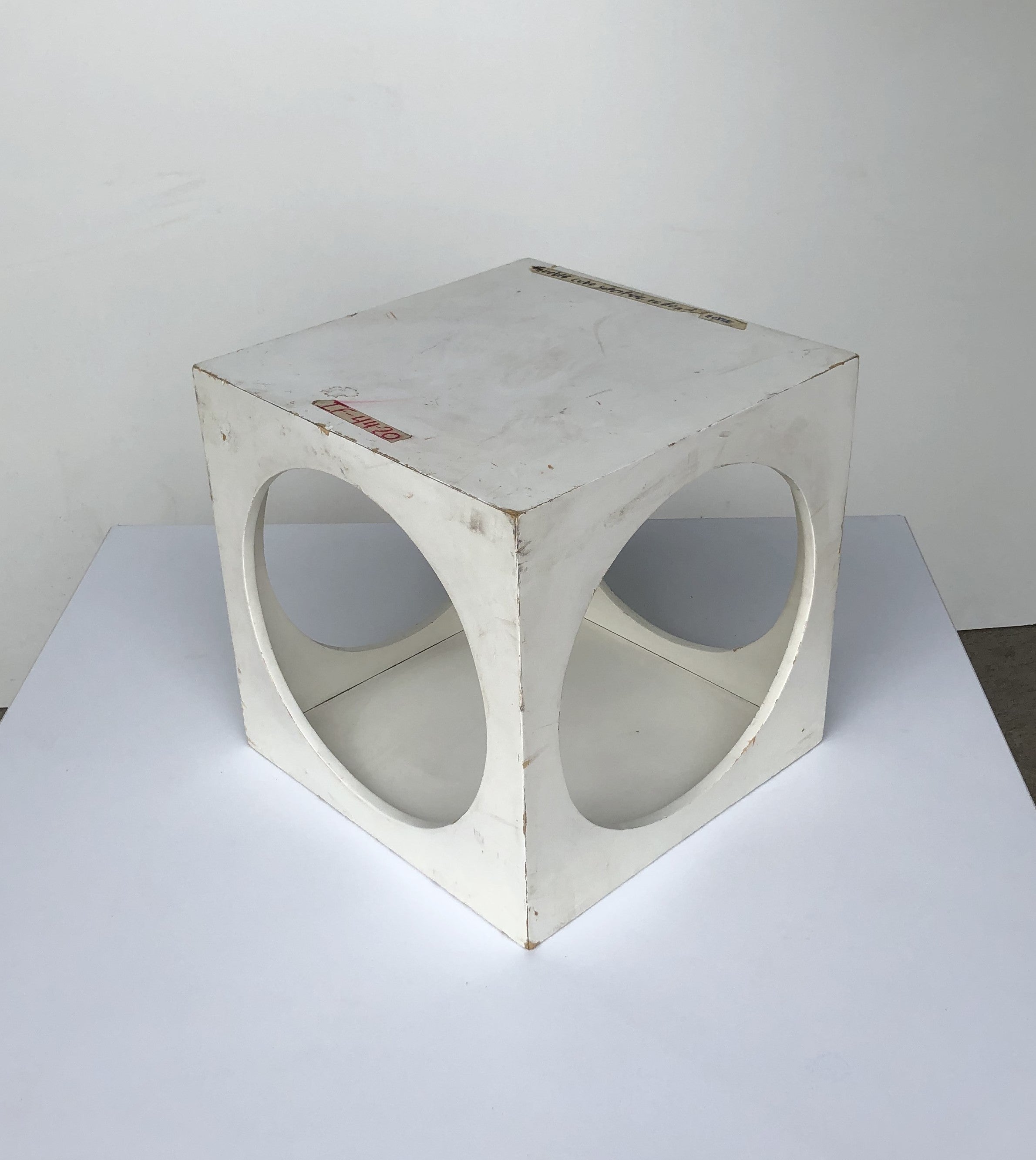 Cubo | Butaca Blanca