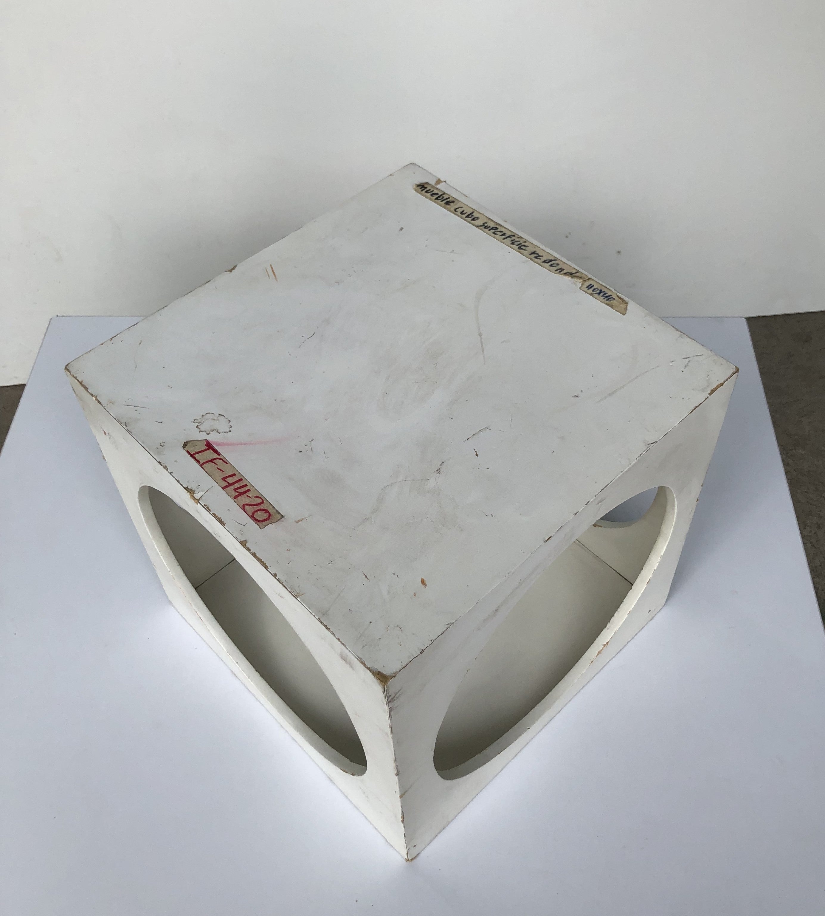 Cubo | Butaca Blanca