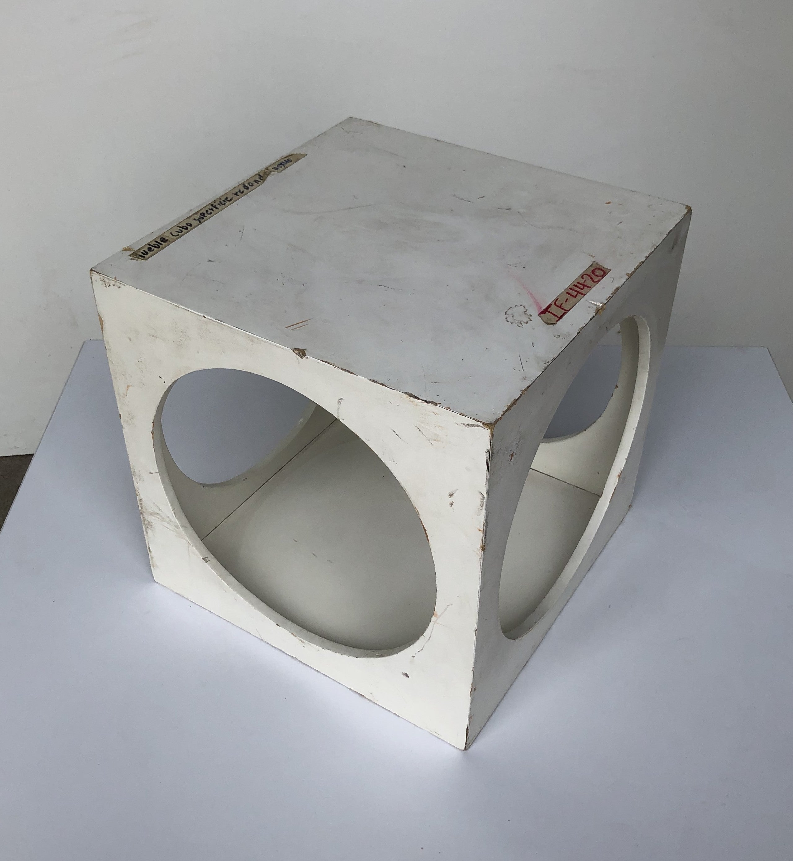 Cubo | Butaca Blanca