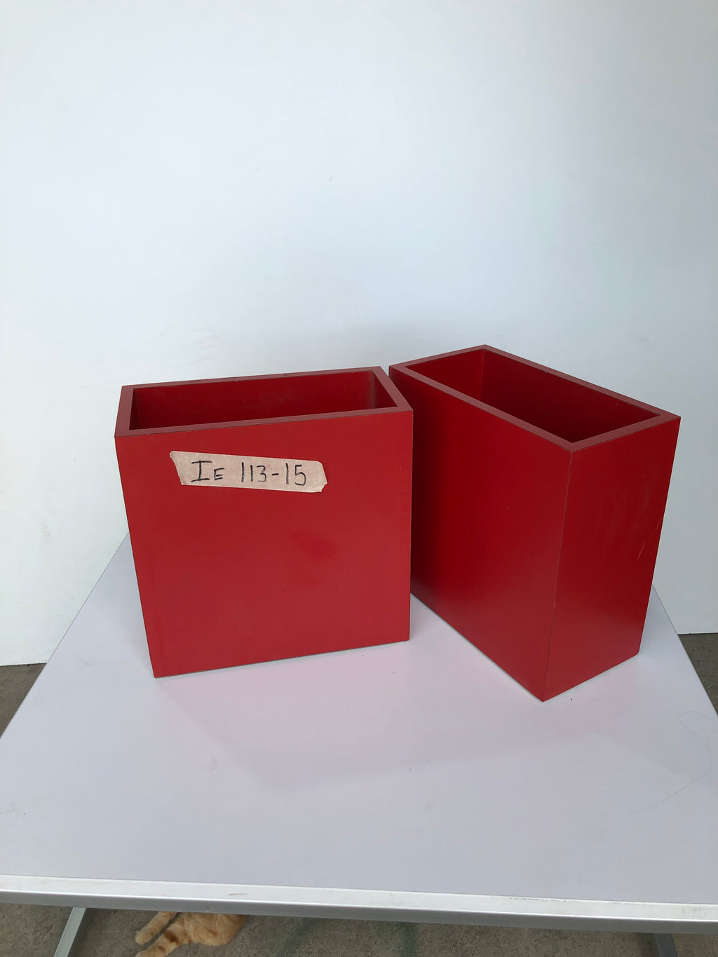 Basurero Rojo